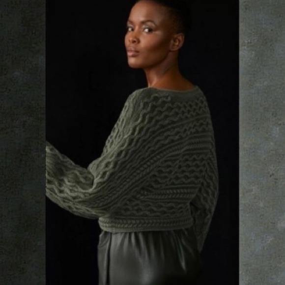 Anthropologie Sweaters - Anthropologie Pilcro Micro Fisherman Sweater Size S